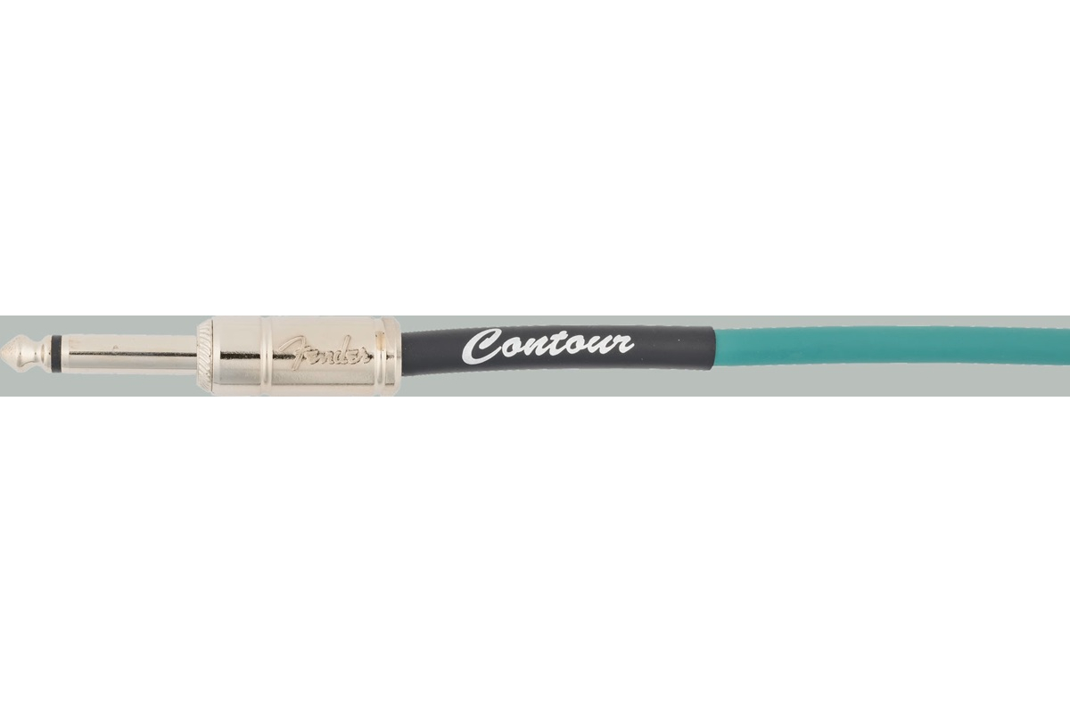 Кабель инструментальный FENDER CABLE CONTOUR SERIES 18.6' SHERWOOD GREEN