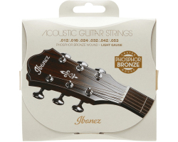 Struny pro akustické kytary IBANEZ IACSP6C ACOUSTIC GUITAR STRING 12-53 COATED