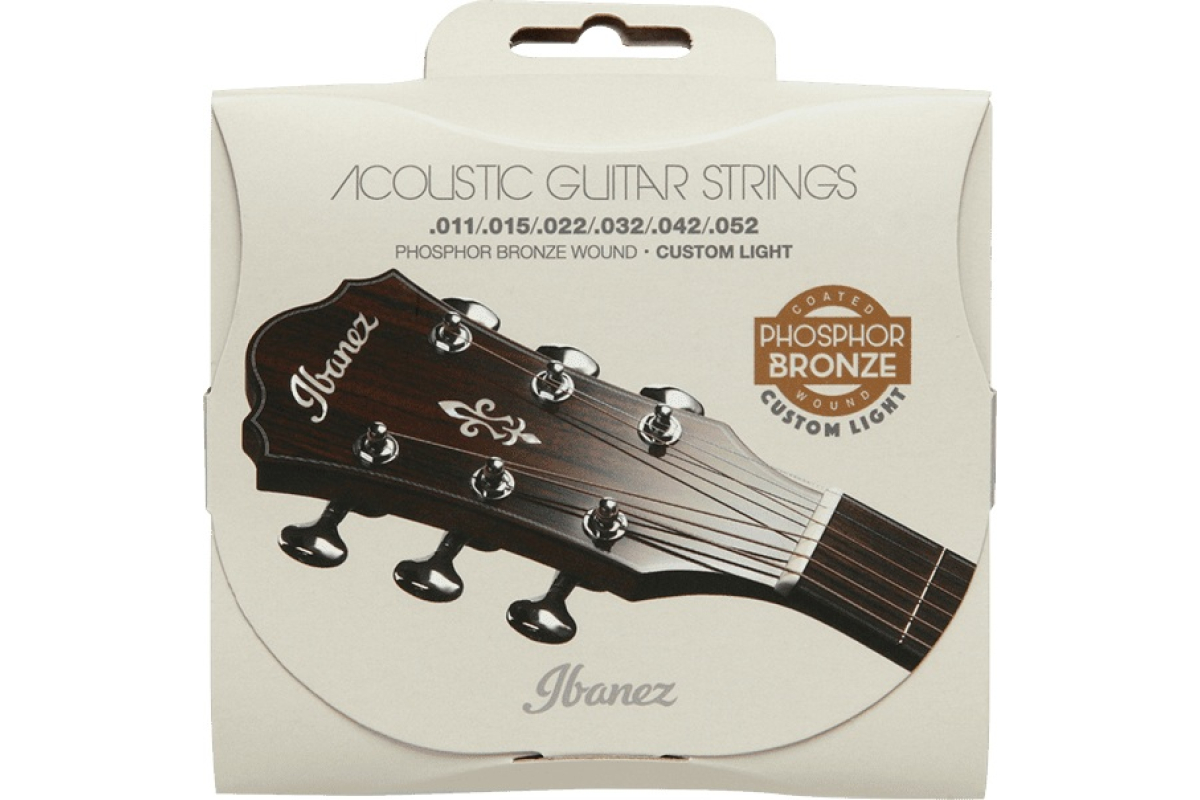 Struny do gitar akustycznych IBANEZ IACSP62C ACOUSTIC GUITAR STRING 11-52
