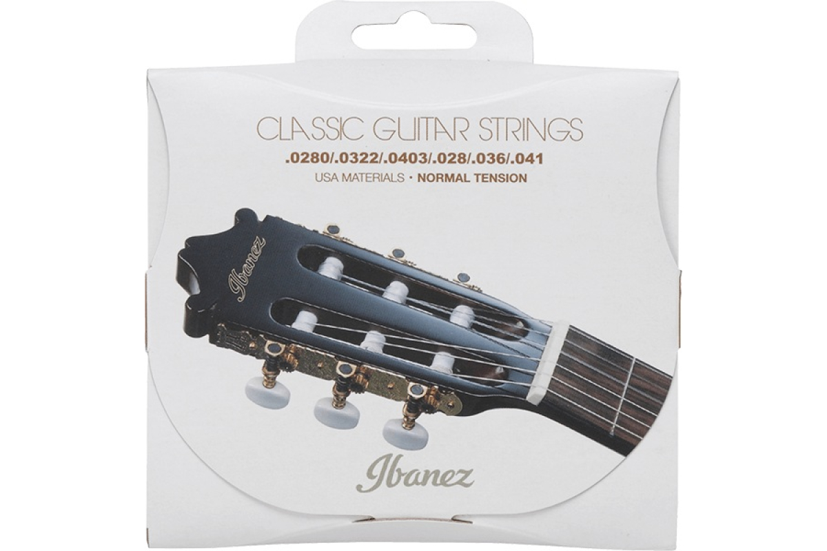 Струны для классических гитар IBANEZ ICLS6NT CLASSIC GUITAR STRING 28-41