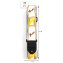 Ремень гитарный FENDER STRAP 2" MONOGRAMMED WHITE BROWN YELLOW