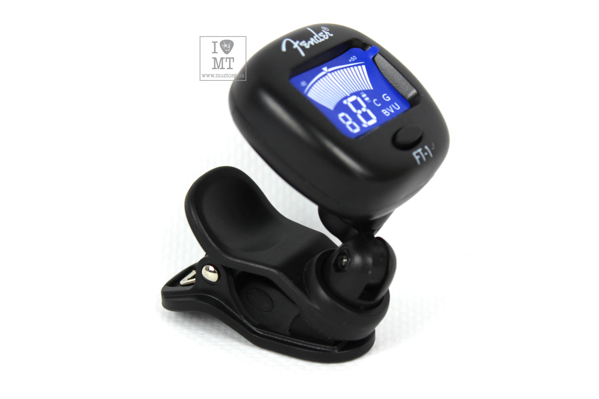 Тюнер FENDER FT-1 PRO CLIP-ON TUNER BLACK