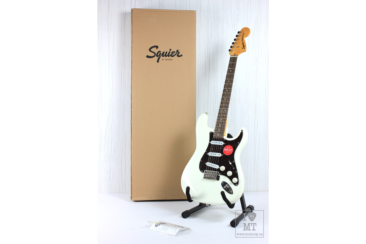 Elektrická kytara SQUIER CLASSIC VIBE '70s STRATOCASTER LR OLYMPIC WHITE