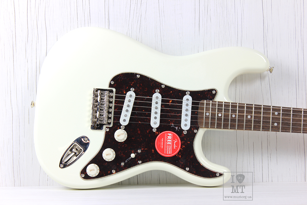 Elektrická kytara SQUIER CLASSIC VIBE '70s STRATOCASTER LR OLYMPIC WHITE