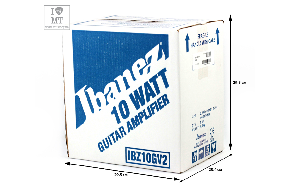 Гітарний комбопідсилювач IBANEZ IBZ10GV2-U