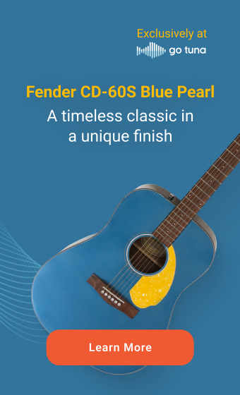 FENDER CD-60S Blue Pearl