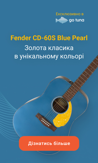 FENDER CD-60S Blue Pearl