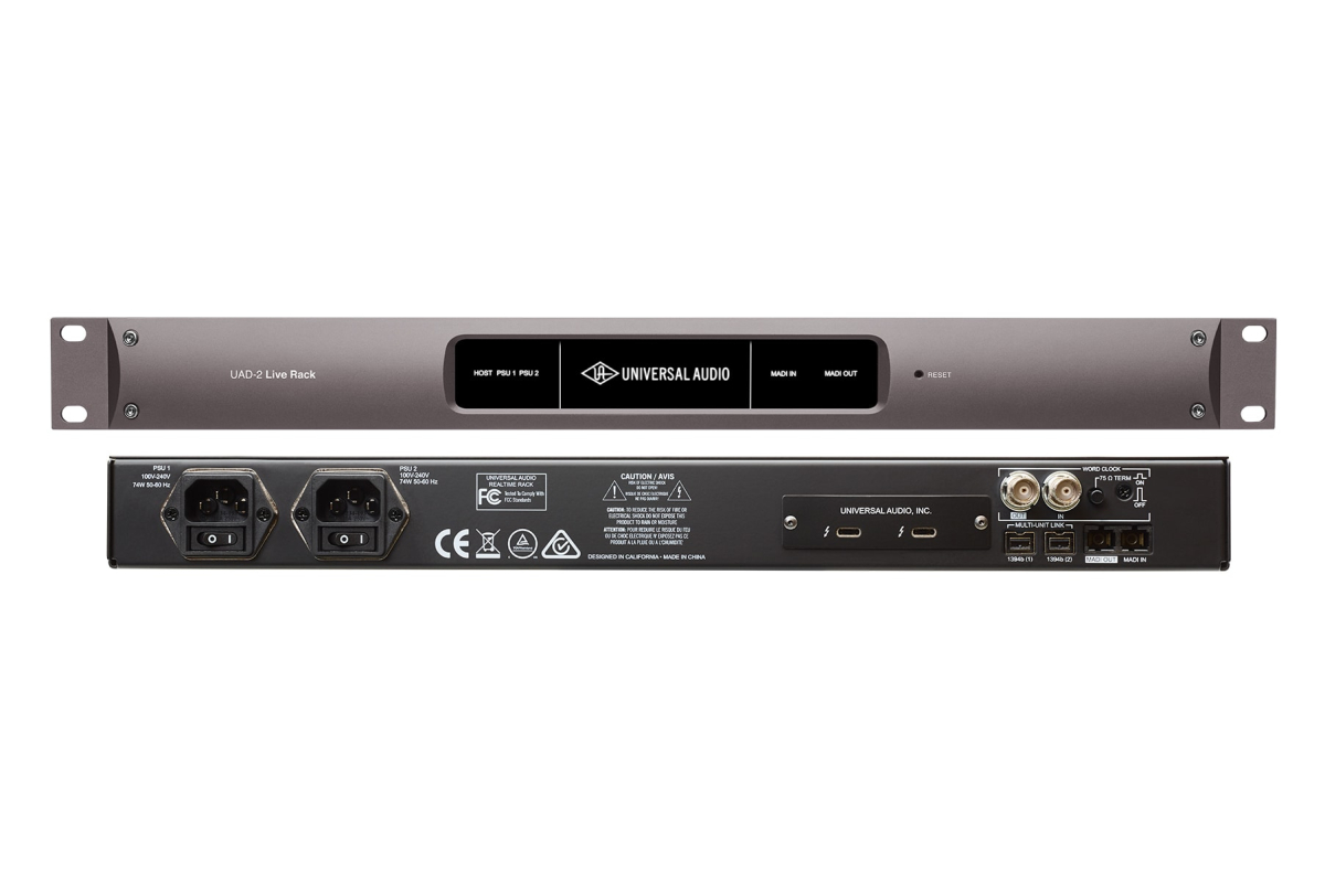 DSP процесор UNIVERSAL AUDIO UAD-2 Live Rack Core