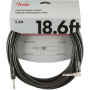 Кабель инструментальный FENDER CABLE PROFESSIONAL SERIES 18.6' ANGLED BLACK