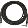 Кабель инструментальный FENDER CABLE PROFESSIONAL SERIES 18.6' ANGLED BLACK