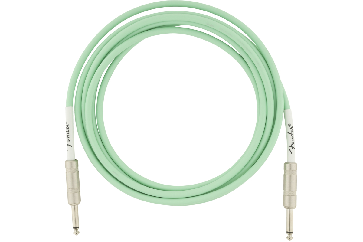 Кабель інструментальний FENDER CABLE ORIGINAL SERIES 10' SURF GREEN