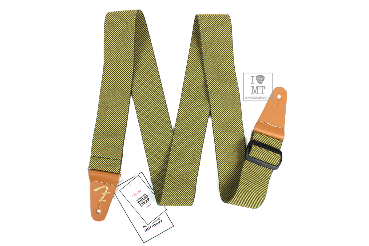 Ремень гитарный FENDER STRAP 2" WEIGHLESS TWEED