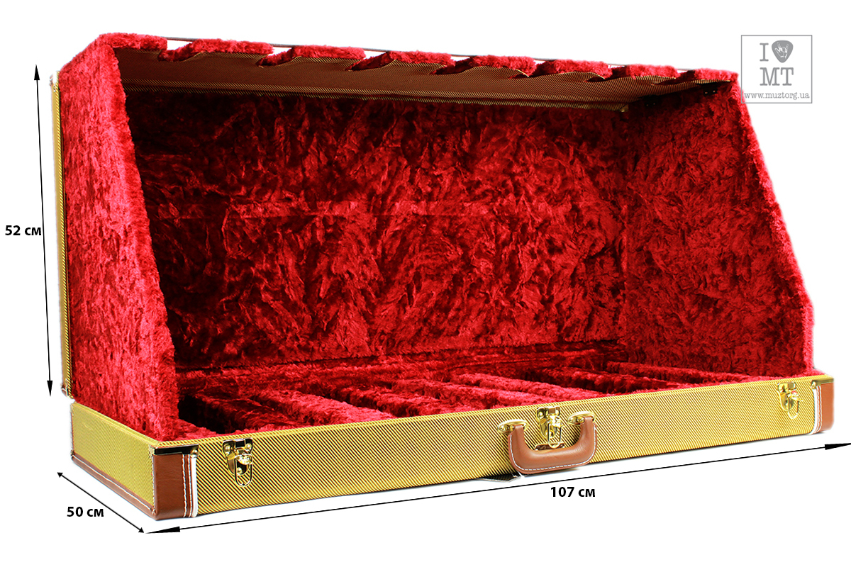 Stojak gitarowy FENDER CLASSIC SERIES CASE STAND TWEED 7 GUITAR
