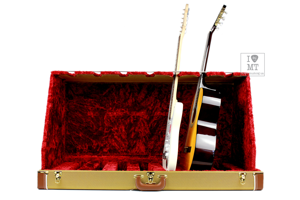 Stojak gitarowy FENDER CLASSIC SERIES CASE STAND TWEED 7 GUITAR