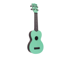 KALA WATERMAN SEAFOAM GREEN MATTE SOPRANO UKULELE