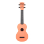Ukulele KALA WATERMAN TOMATO RED MATTE SOPRANO UKULELE