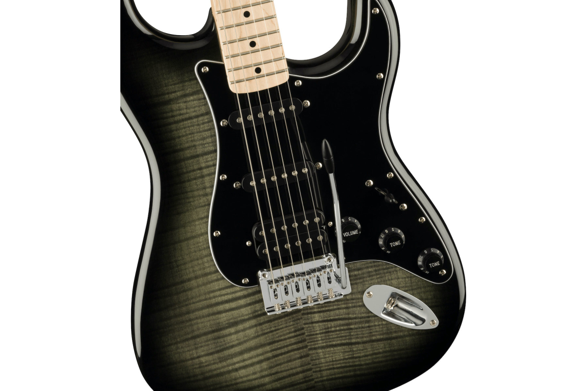 Elektrická kytara SQUIER AFFINITY SERIES STRATOCASTER HSS MN BLACK BURST