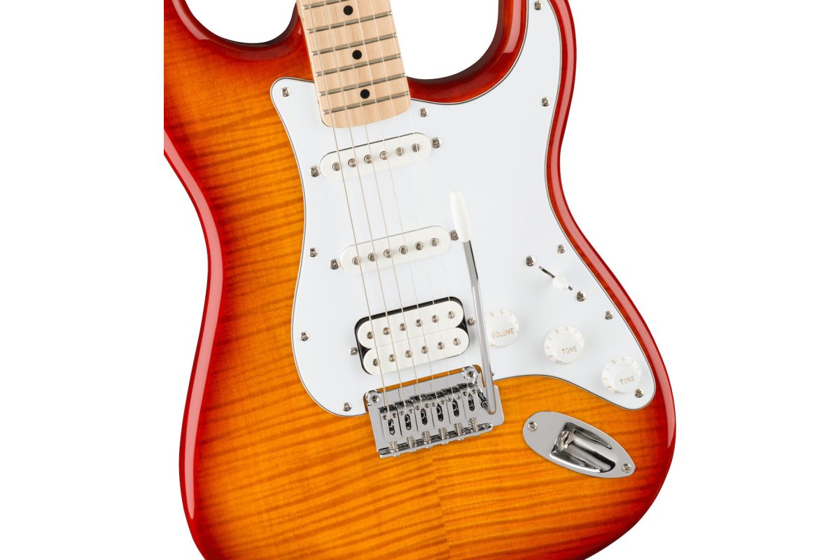 Gitara elektryczna SQUIER AFFINITY SERIES STRATOCASTER HSS MN SIENNA SUNBURST