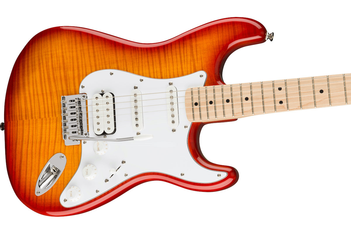 Gitara elektryczna SQUIER AFFINITY SERIES STRATOCASTER HSS MN SIENNA SUNBURST