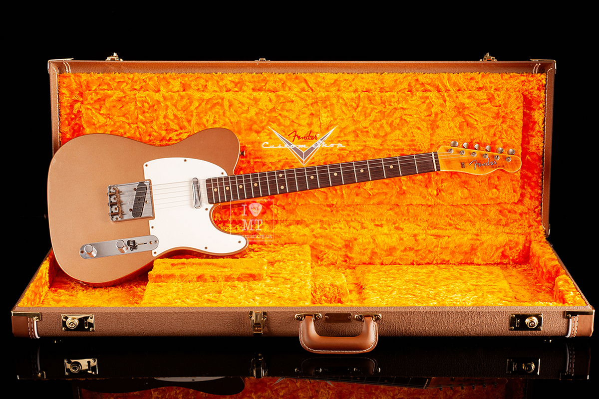 Elektrická kytara FENDER CUSTOM SHOP LIMITED EDITION 1960 TELECASTER JOURNEYMAN RELIC ROOT BEER FLAKE