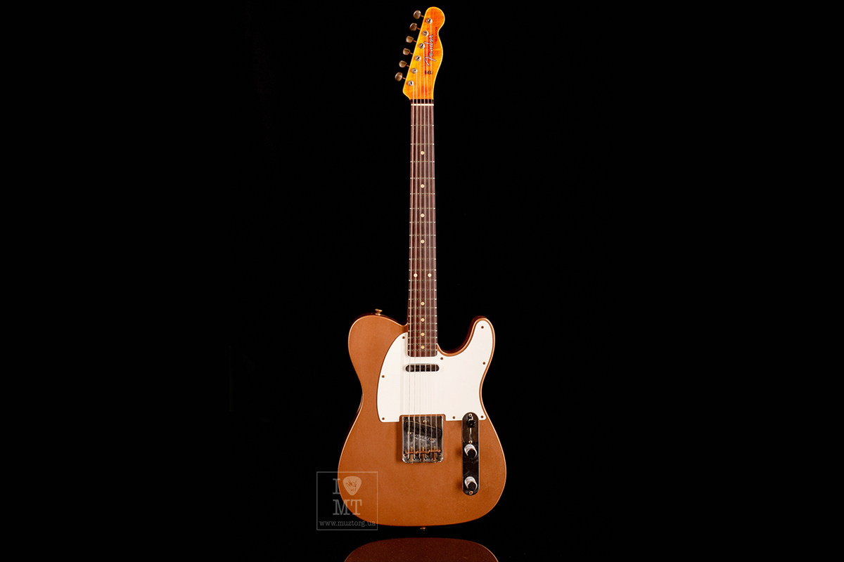 Elektrická kytara FENDER CUSTOM SHOP LIMITED EDITION 1960 TELECASTER JOURNEYMAN RELIC ROOT BEER FLAKE