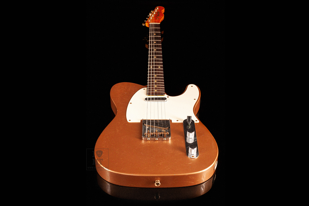 Elektrická kytara FENDER CUSTOM SHOP LIMITED EDITION 1960 TELECASTER JOURNEYMAN RELIC ROOT BEER FLAKE