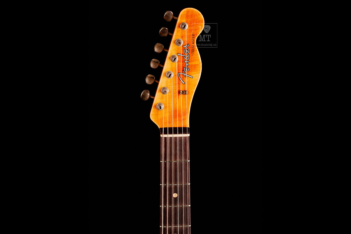 Elektrická kytara FENDER CUSTOM SHOP LIMITED EDITION 1960 TELECASTER JOURNEYMAN RELIC ROOT BEER FLAKE
