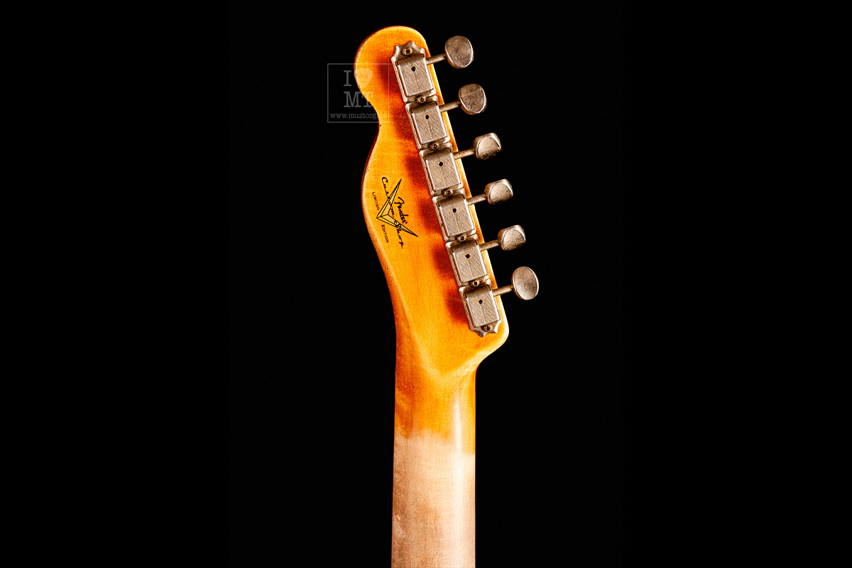 Elektrická kytara FENDER CUSTOM SHOP LIMITED EDITION 1960 TELECASTER JOURNEYMAN RELIC ROOT BEER FLAKE