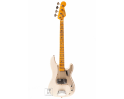 FENDER CUSTOM SHOP 1959 PRECISION BASS JOURNEYMAN RELIC AGED WHITE BLONDE