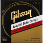Struny pro akustické kytary GIBSON SAG-CBRW13 COATED 80/20 BRONZE ACOUSTIC GUITAR STRINGS MEDIUM