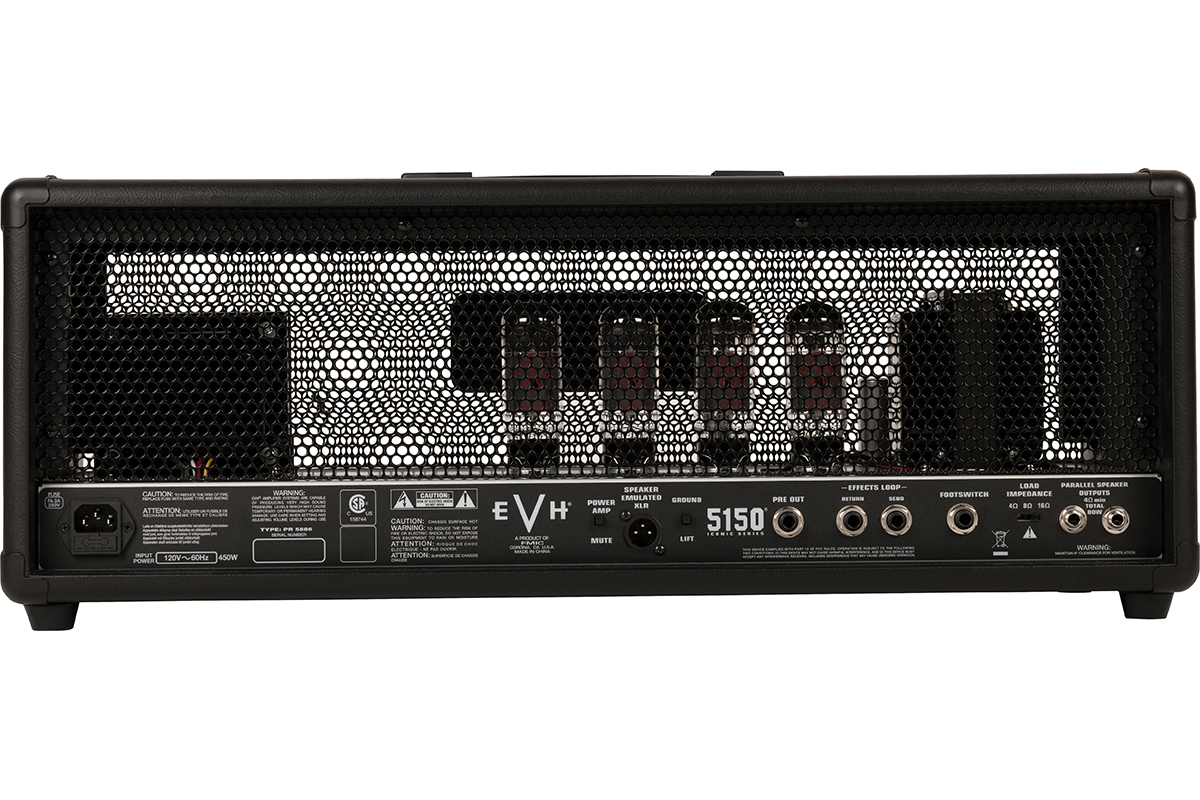 Гітарний підсилювач EVH 5150 ICONIC SERIES 80W HEAD BLACK