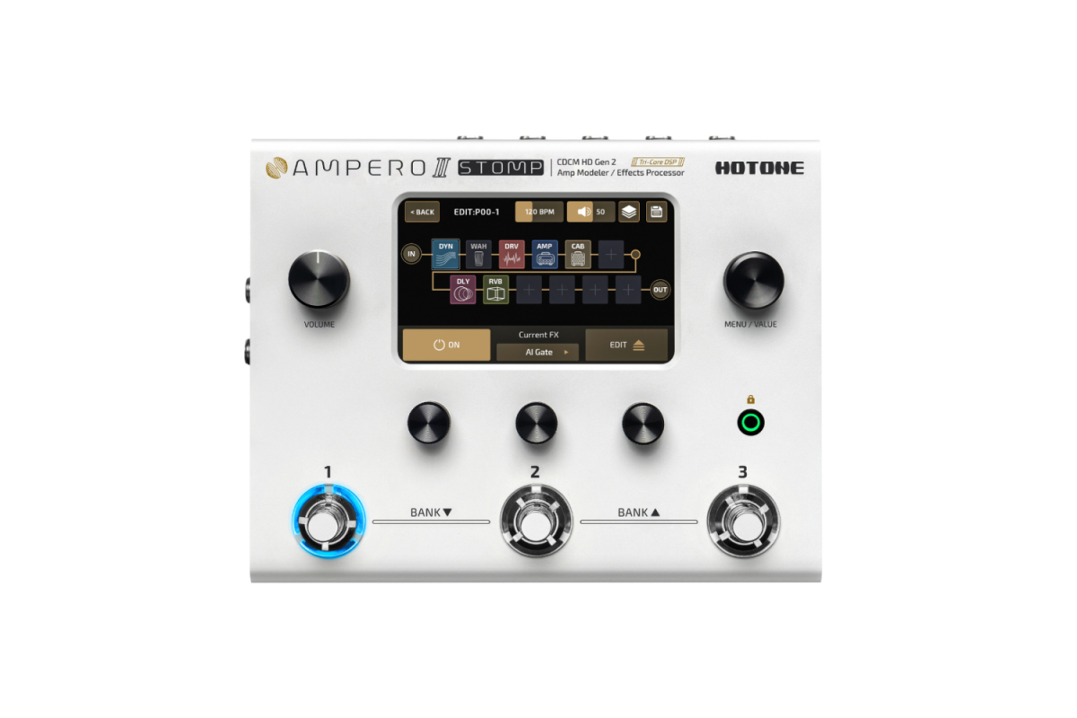 Gitarowy procesor efektów HOTONE AUDIO AMPERO II STOMP