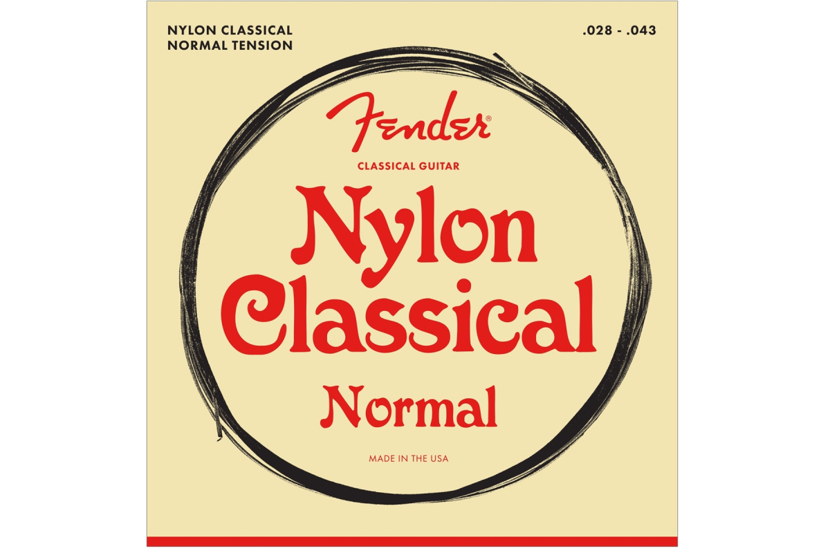 Струны для классических гитар FENDER 100 NYLON CLASSICAL STRINGS TIE END 28-43