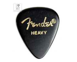 FENDER 351 SHAPE BLACK H 1 GROSS Pick
