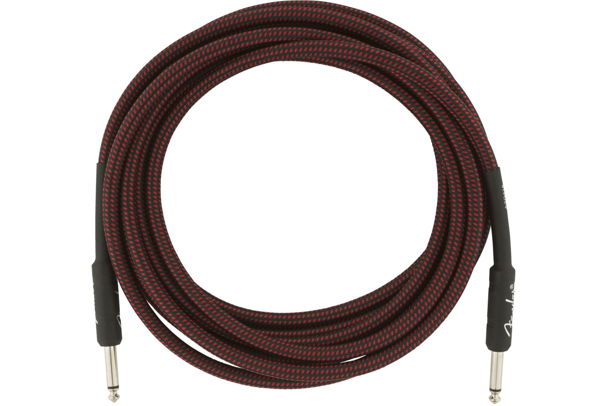 Кабель інструментальний FENDER CABLE PROFESSIONAL SERIES 15' RED TWEED