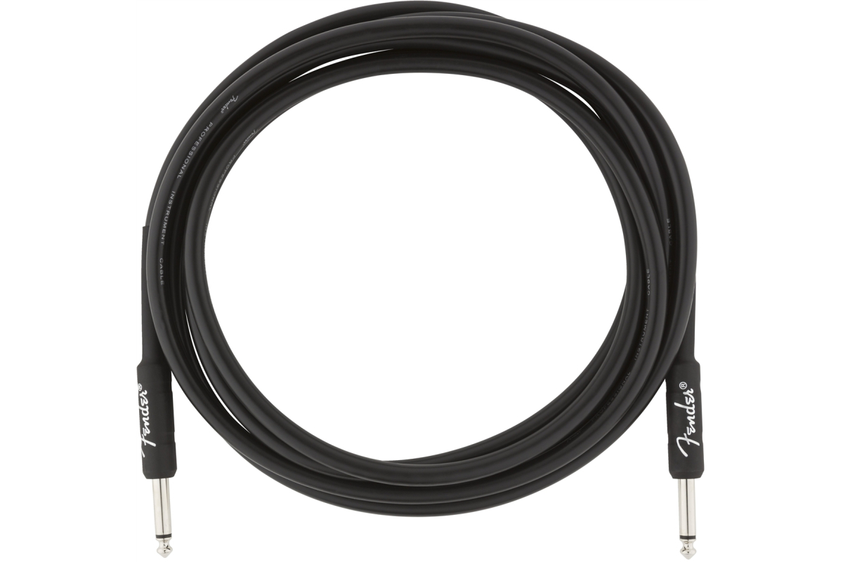 Кабель инструментальный FENDER CABLE PROFESSIONAL SERIES 10' BLACK
