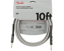 FENDER CABLE PROFESSIONAL SERIES 10' WHITE TWEED