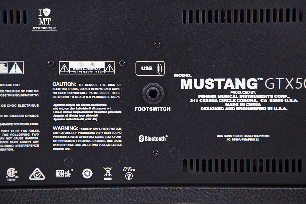 Гитарный комбоусилитель FENDER MUSTANG GTX50