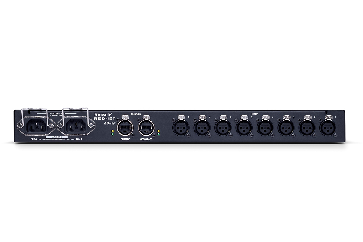 Przedwzmacniacz mikrofonowy FOCUSRITE RedNet MP8R