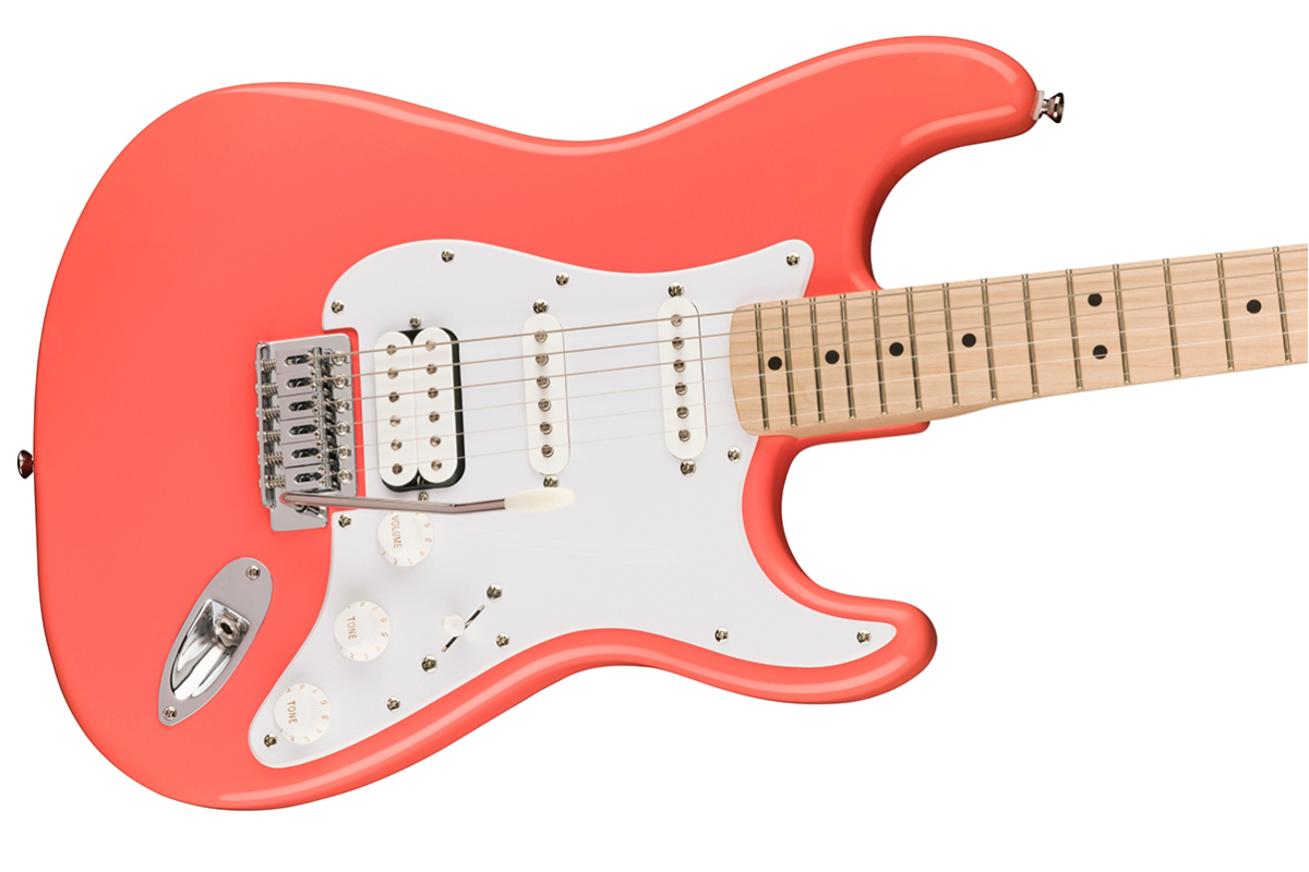 Elektrická kytara SQUIER SONIC STRATOCASTER HSS MN TAHITY CORAL