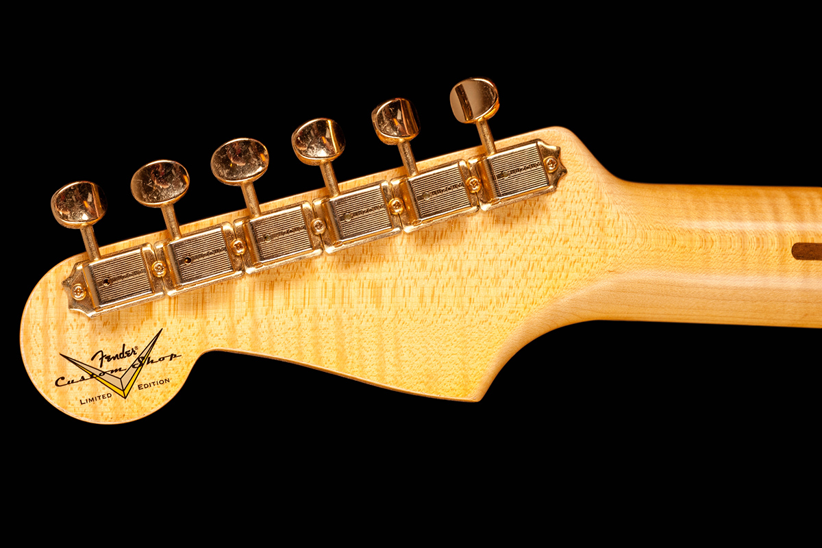 Gitara elektryczna FENDER CUSTOM SHOP LIMITED EDITION '55 HARDTAIL STRATOCASTER JOURNEYMAN RELIC GOLD HARDWARE NATURAL BLONDE
