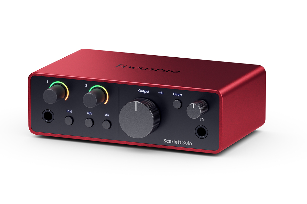 Interfejs audio FOCUSRITE Scarlett Solo 4. generacji