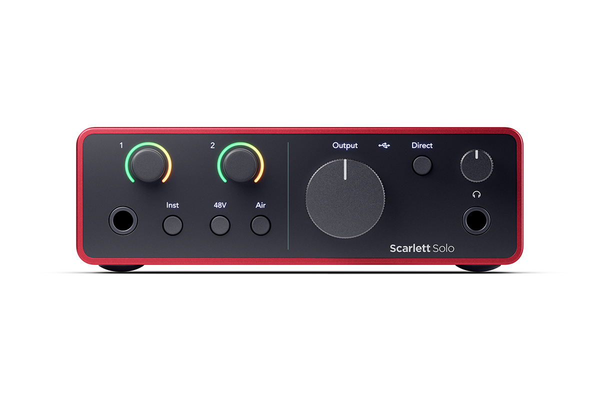 Interfejs audio FOCUSRITE Scarlett Solo 4. generacji