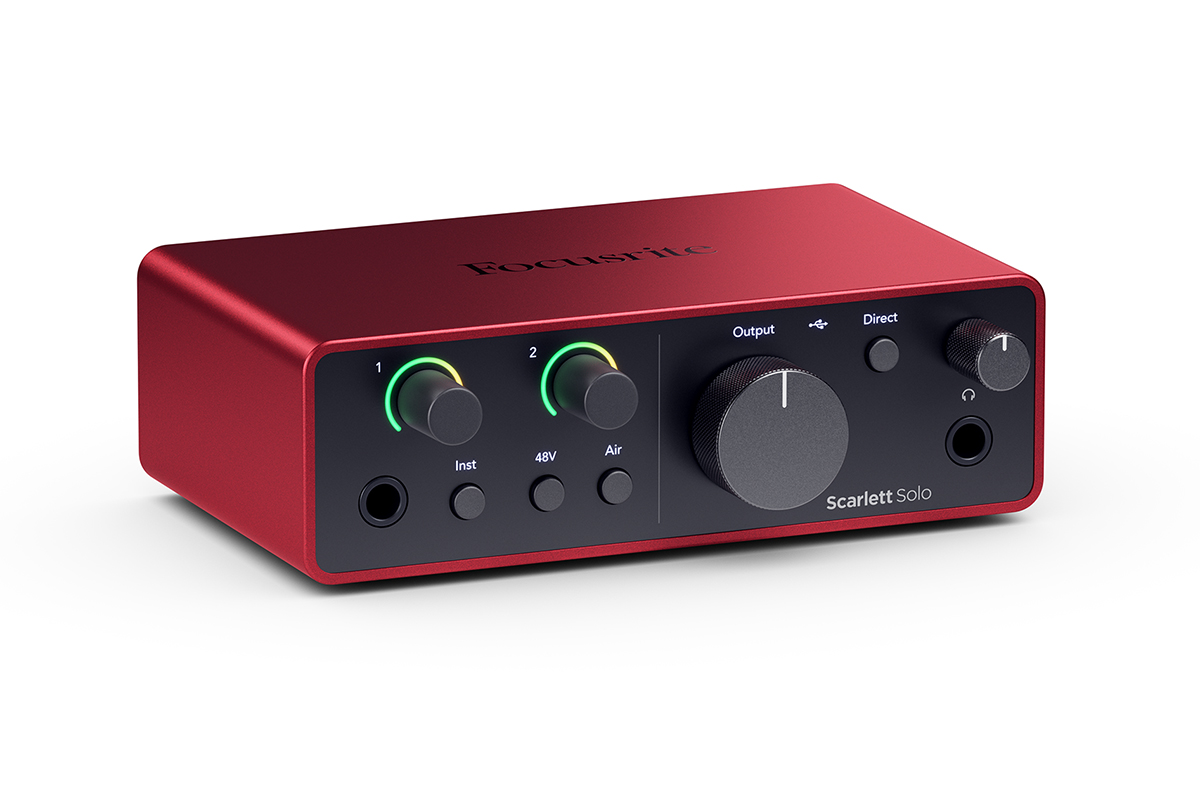 Interfejs audio FOCUSRITE Scarlett Solo 4. generacji