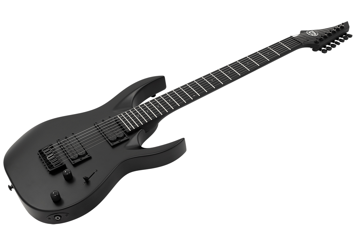 Elektrická kytara S by Solar TYPE AB AB4.7C-E 7 STRING CARBON BLACK MATTE