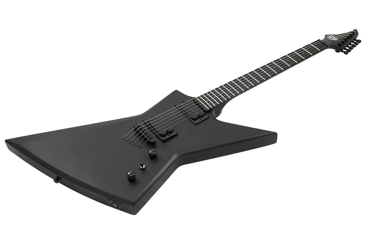 Elektrická kytara S by Solar TYPE EB EB4.6C-E CARBON BLACK MATTE