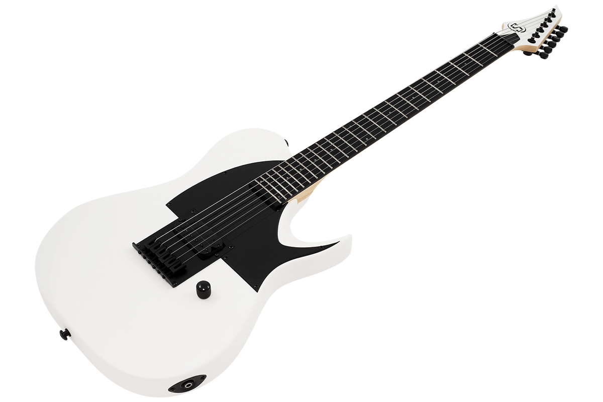 Gitara elektryczna S by Solar TYPE TB TB4.61W-E SINGLE PICKUP WHITE