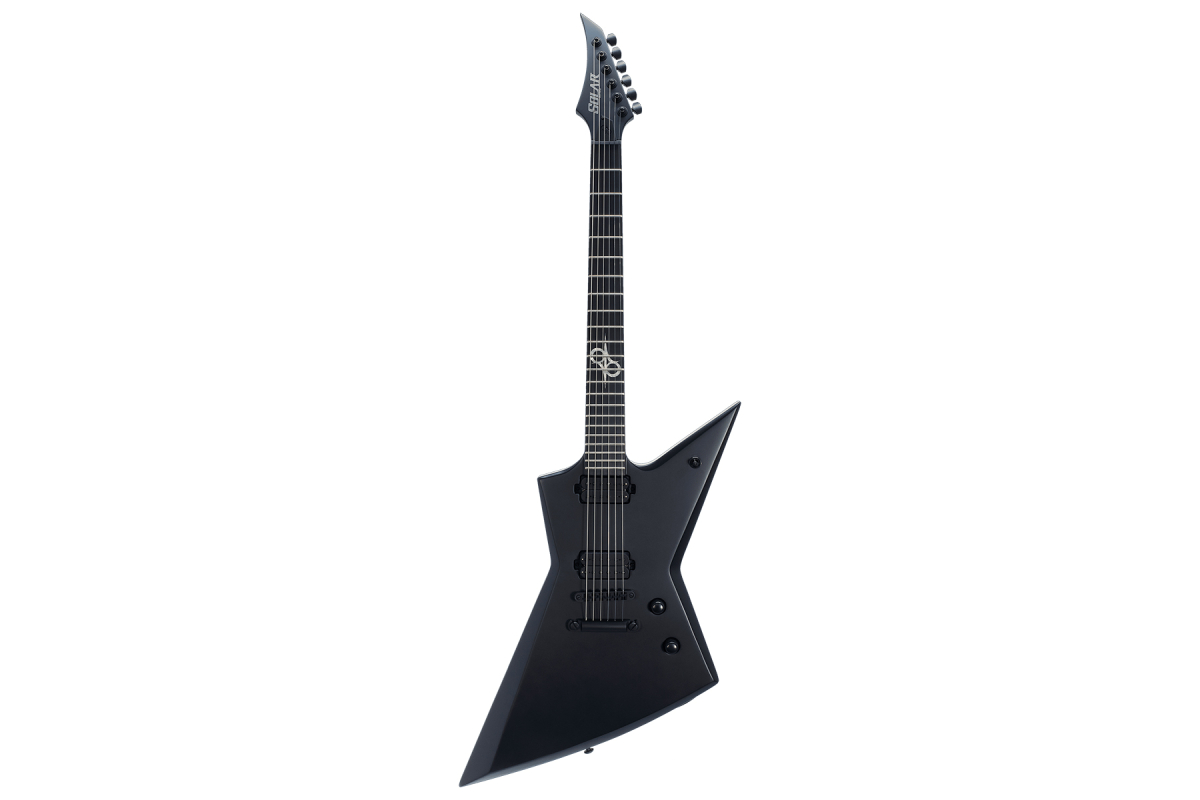 Elektrická kytara Solar Guitars E2.6C CARBON BLACK MATTE