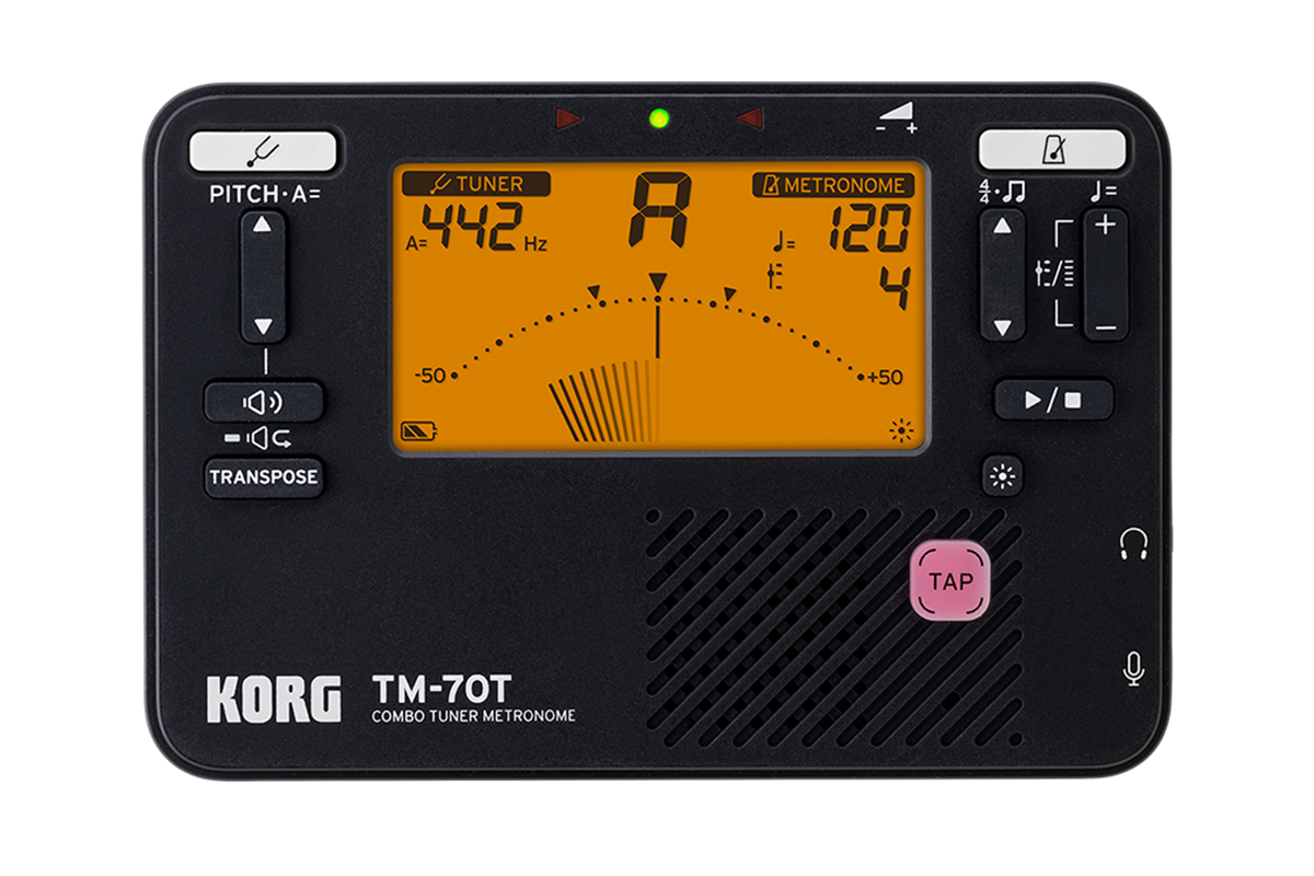 Тюнер-метроном KORG TM-70T BK