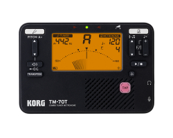 Тюнер-метроном KORG TM-70T BK